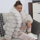 Fur Coats Fur Woman Coat Fur Winter Newest Full Fluffy Fox Fur Luxury Women Real Fur Coats Winter