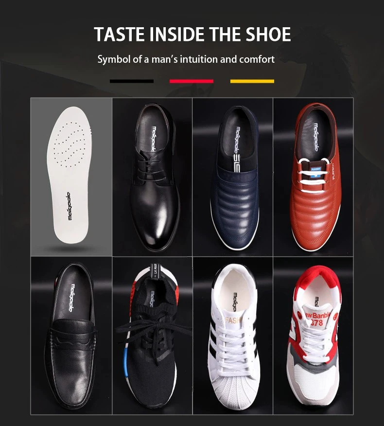 Sheepskin Leather Insoles For Men Shock Absorption Pads Sheepskin Leather Insoles For Men Shock Absorption Pads
