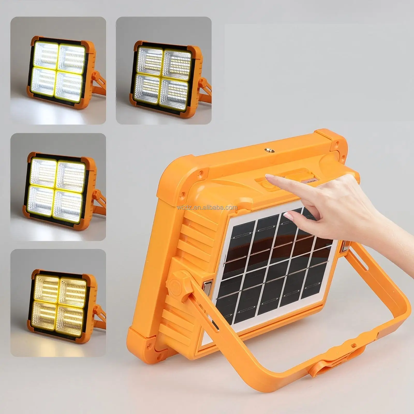 Solar charging light in Bangladesh