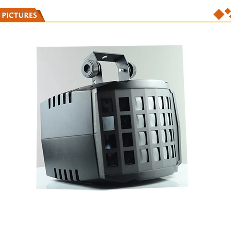 RGBW 4in1 DMX512 Wireless IR Party Laser Lighting LED Battery-powered Butterfly Light for Stage Disco DJ Theme Park Derbys