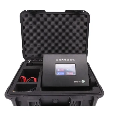 portable automatic electronic soil non-nuclear density gauge