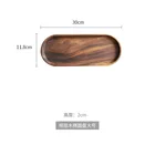 Trays Tray Wood Tray 2 Size Wooden Trays For Restaurant Serving Multi-function Tray