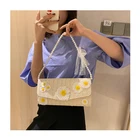 Clutch 2021 RTS Hot Sale Straw Clutch Purses For Women Summer Beach Handbags