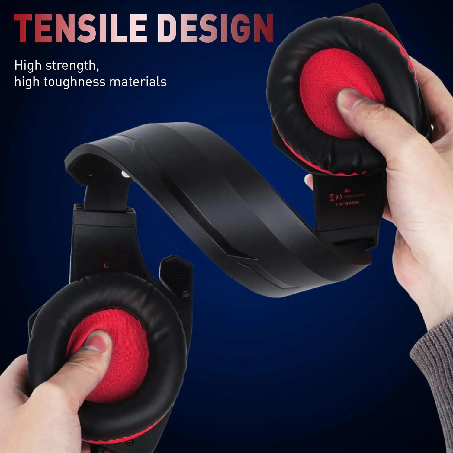 Cross-border V1 Headset Game Headset RGB Colorful Wired Headset Subwoofer Headset PS4 E-sports Eat Chicken