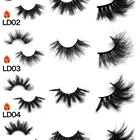 Eyelash Free Sample Free Shipping Free Box 3D 25mm Eye Lash Vendors Full Strip Lashes Mink Eyelash With Customized Boxes