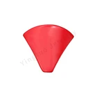 Stone Gems Natural Agate Stone Sector Shape Gems For Jewelry Making