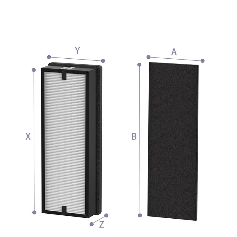 Replacement HEPA Filter Fits Honeywell HDF300 Household Air Purifier Filter True Activated Carbon E12 H13 H14 Filter factory