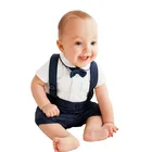 Boy Sets Boy Baby Clothes Sets Infants Boy Clothes Tops Overalls 2PCS Outfits Boy Baby