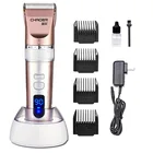 Electric Quiet Hair Clippers Cordless Rechargeable Hair Trimmers Set Haircut Barber Trimmer Kit With Hairdressing Cape