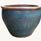 Big Large Size Decorative Ceramic Planters Plant Pots Big Glazed Outdoor Flower Pots For Tree
