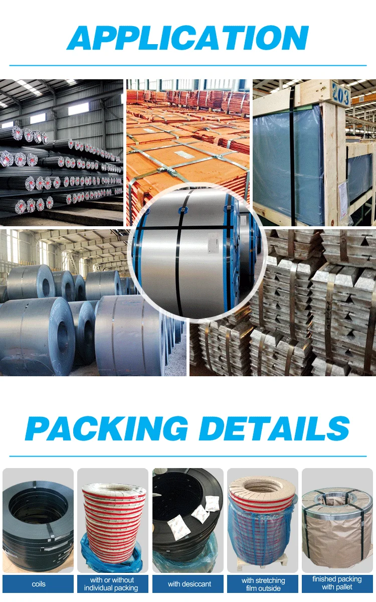Galvanized Steel Coil, Band, Pallet Strapper, Belt Packing High Tensile Steel Strap Metal For Pallets Manufacturers 34