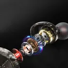 Sounds QKZ-AK2 Wired Earphone Diamond Fuselage Bright Sounds For Phone