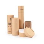 Paper Eco Friendly Custom Cardboard Core Container Packaging Round Paper Tube Packing Shipping Mailing Poster Tube