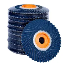 Hot Selling Korea style flower radial flexible abrasive flap discs flat abrasive cloth wheel wood grinding flap disc