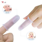 Portable Health Baby Teeth Cleansing Children Silicone Finger Toothbrush