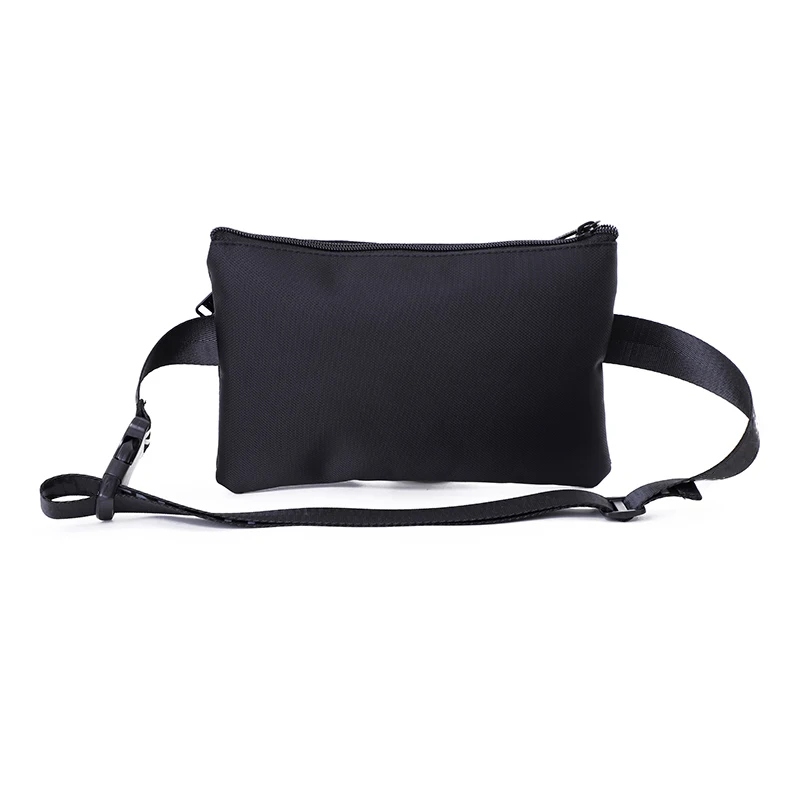 Custom brand waterproof travel large capacity fashion sports Crossbody Bag Zipper Closure Travel-friendly Dumpling waist bag manufacture