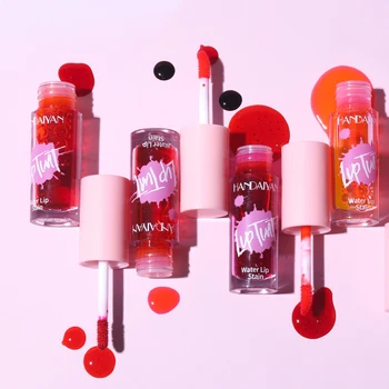 2-in-1 multifunctional cosmetics lip gloss silky smooth lip makeup base long lasting tint lip stein vegan liquid lipstick gloss