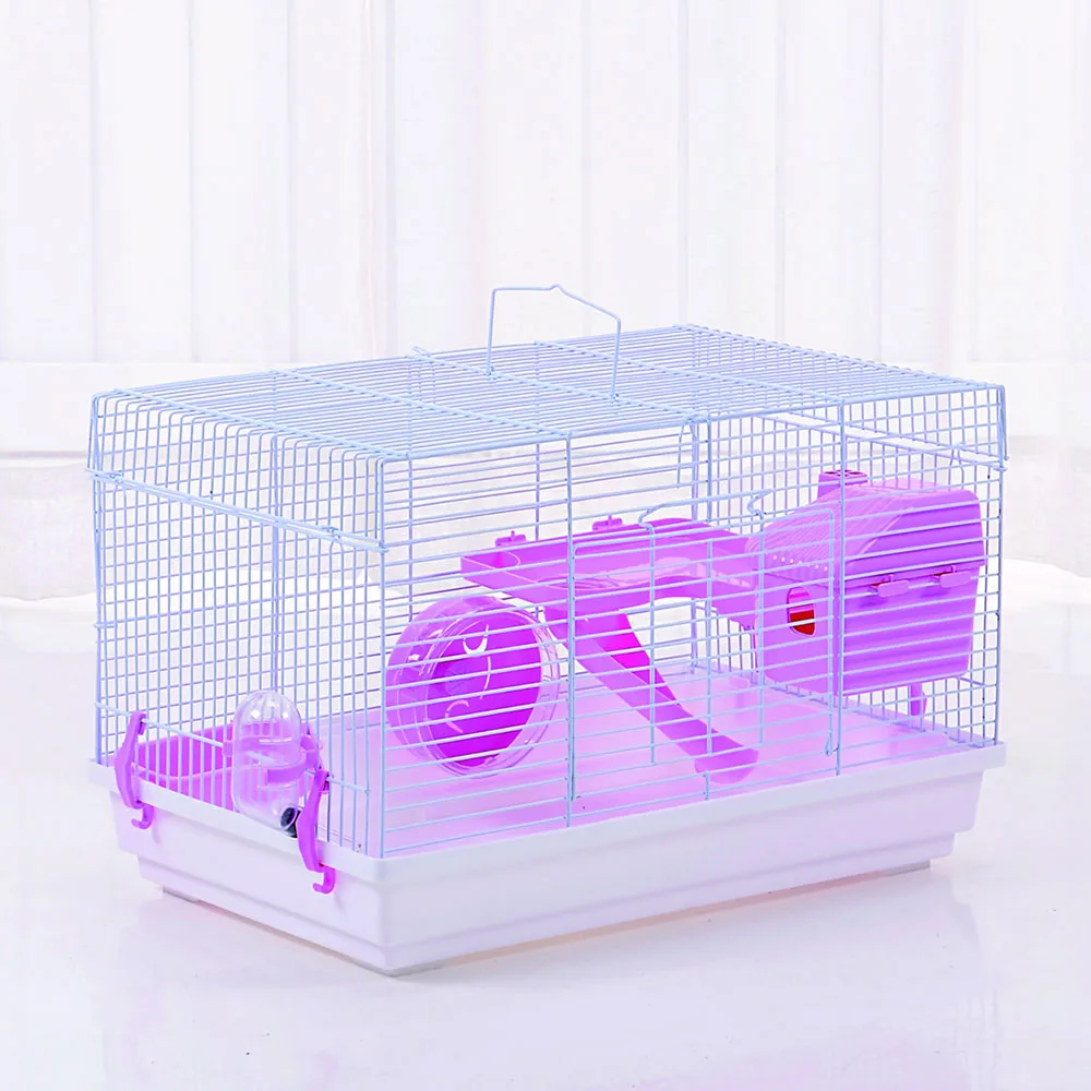 Steel Hamster cage in white colour