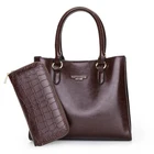 In Purses Womens Purses New Model Customizable Women Tote Hand Bags 2 In 1 Set Elegance Big Purses And Handbags