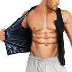 Vest Sauna Vest Men Men's Sweat Sauna Suit Workout Tank Tops Body Shaper Slimming Vest Sauna Sweat Shaper