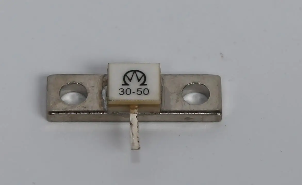High Power 60W 100R Flange Resistor with 1Ω-500Ω Range ±5% Tolerance and 0~2GHz Frequency for RF Applications