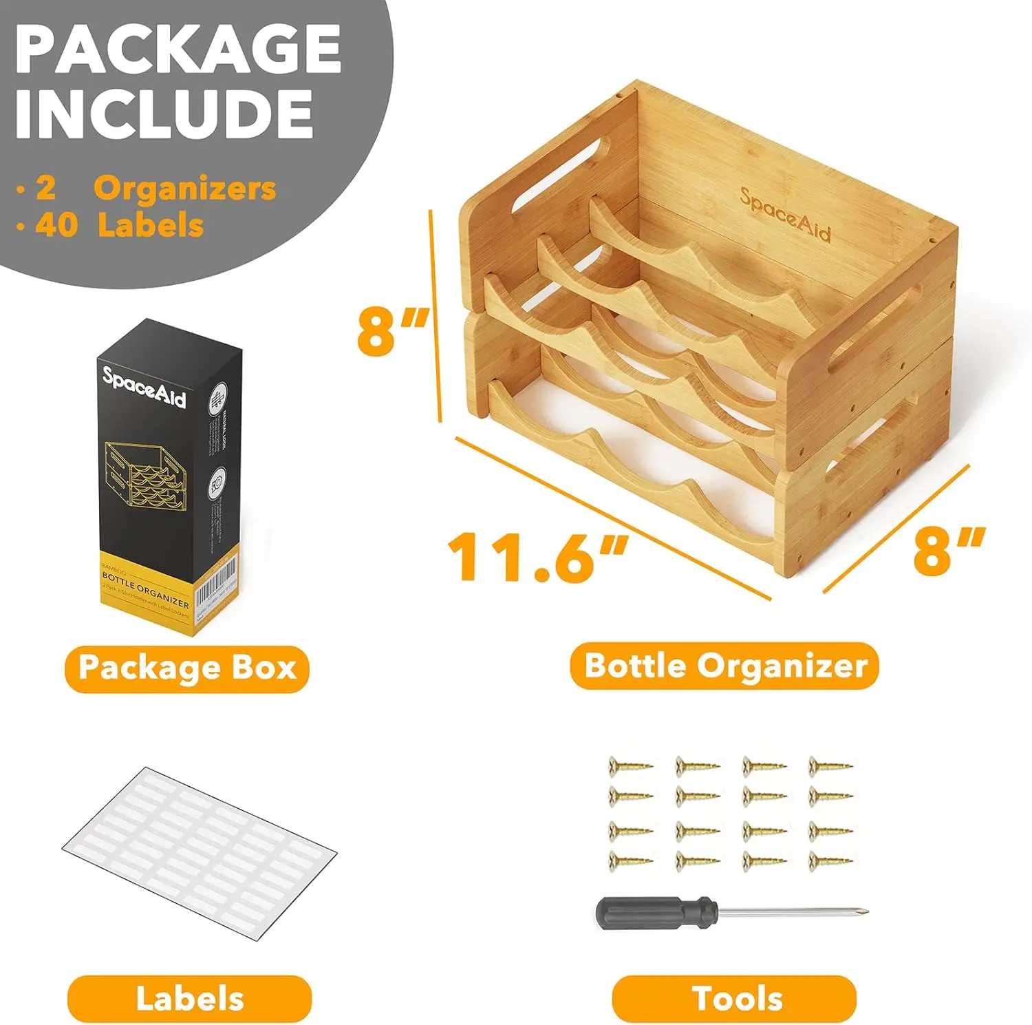 stackable storage rack for tumblers cupstravel mugs-10