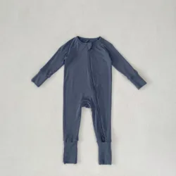 Engepapa Baby Jumpsuit Clothes Two Zipper Custom Bamboo sleeper Pajamas Bamboo Baby Romper