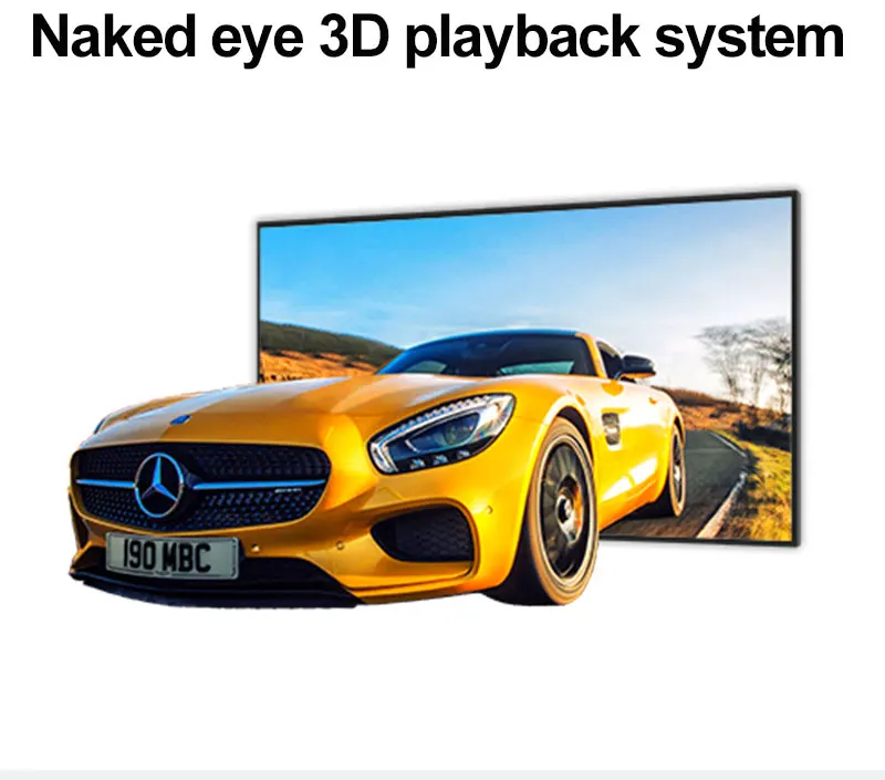 gaminio akiniai nemokamai 3D LCD skaitmeninių ženklų ekranas sieninis reklaminis grotuvas 3D LCD ekranas prekybos centrui-60