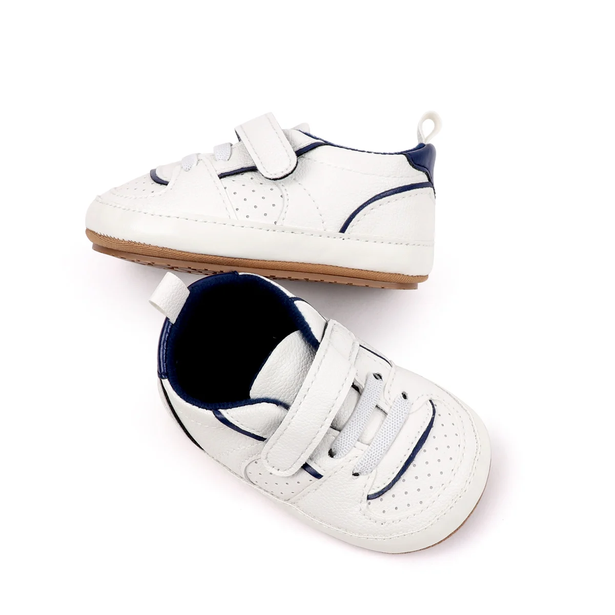 Unisex Hook&loop Anti-slip Prewalker Baby Boys and Girls Shoes First Walking Baby Shoes manufacture