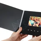 Video Invitation Card Advertising Market Tool Promotional Invitation Card Lcd Screen Brochure Video Player