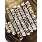 Jewelry Gold Ring Finger Rings China Jewelry Wholesale Trendy 18k Gold Tangle Big Ring Finger
