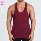 Men Gym Tops OEM Custom New Design Mens Gym Vest Wholesale Bodybuilding Stringer Tank Top