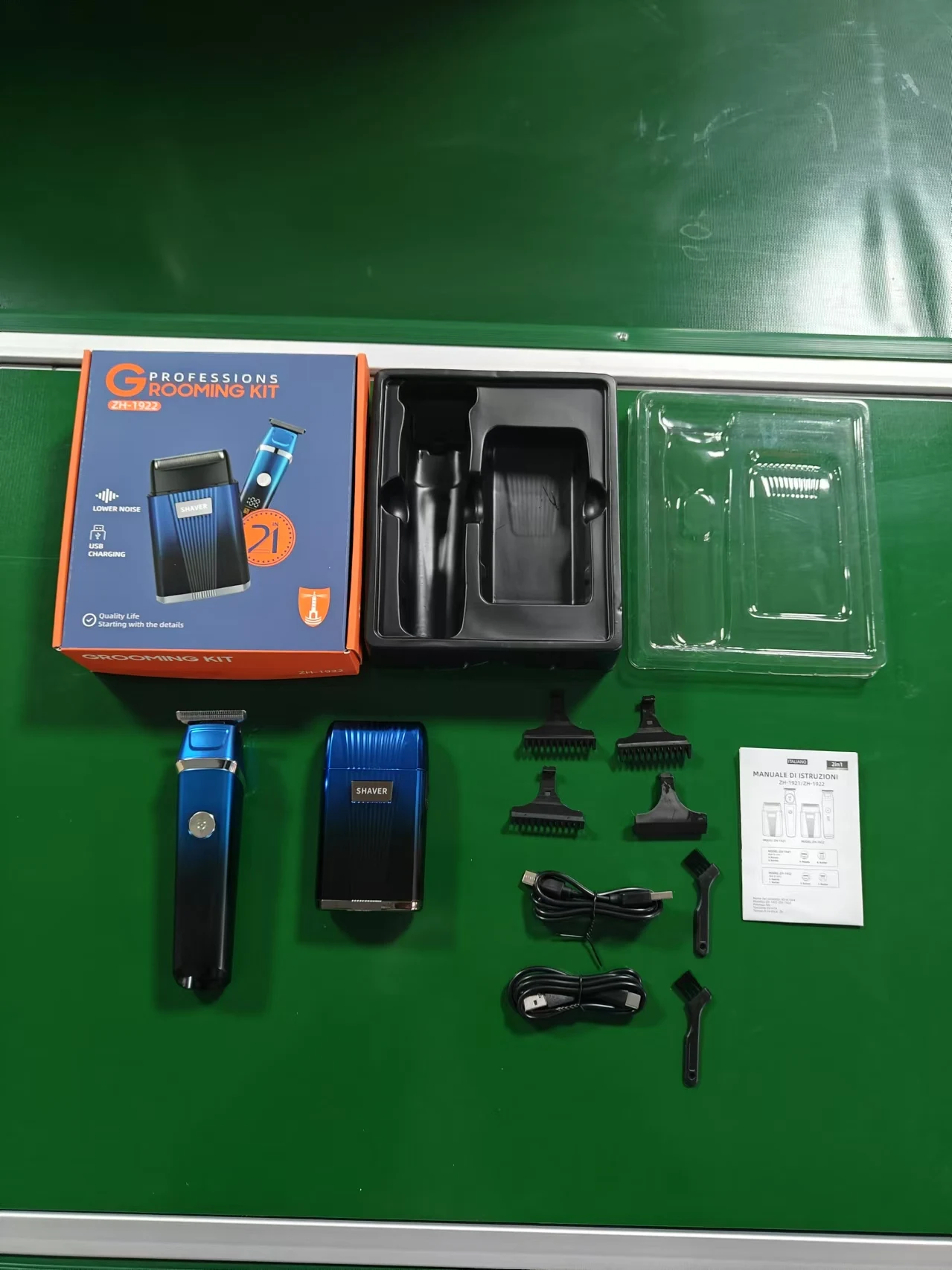 Wholesale Manufacturer's New Compact Two-in-One Electric Shaver Portable Explosive for Home RV & Hotel Use USB Power Source factory