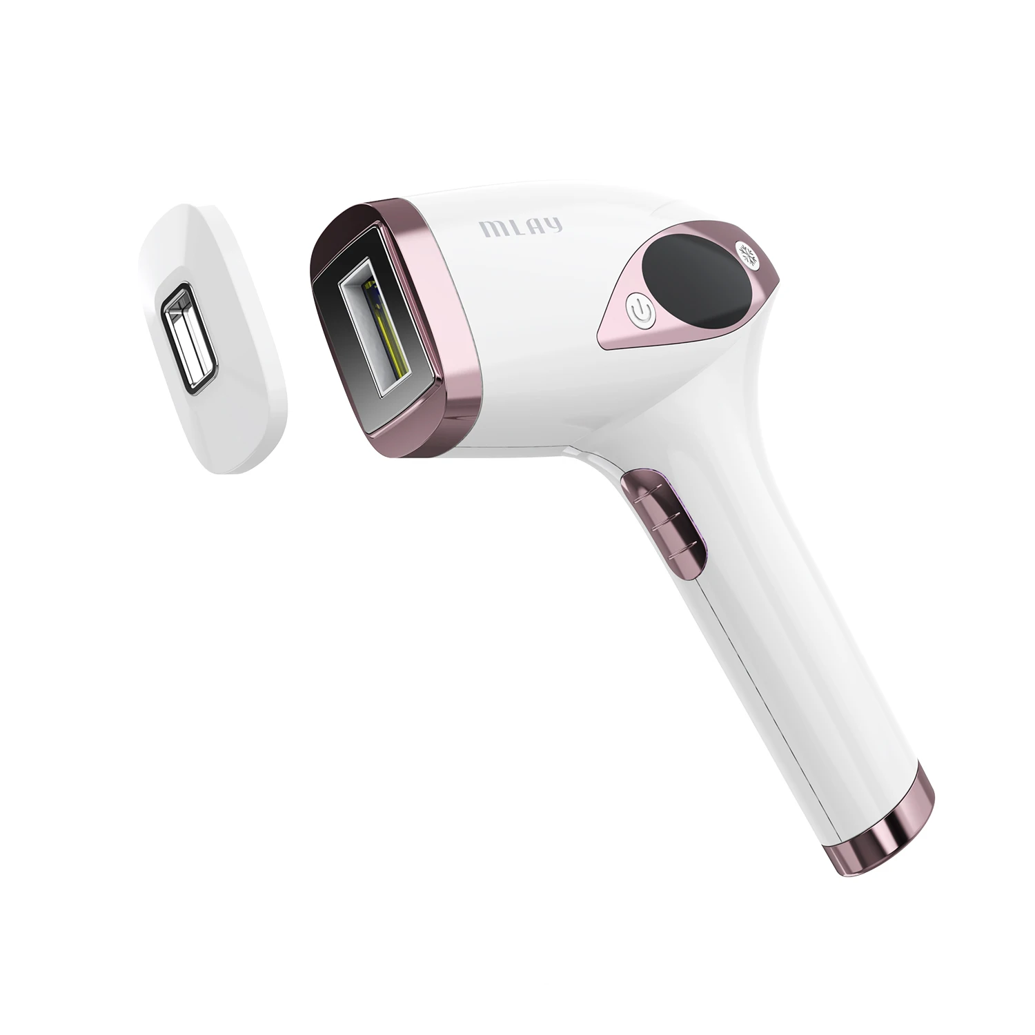 Mlay 500000 Flashes Home Use Mini Ice Cool Skin Laser Hair Removal Machine With Skin Rejuvenation
