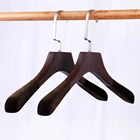 Amazon Basic Non-slip Vintage Velvet Flocked Coat Hangers For Evening Dress