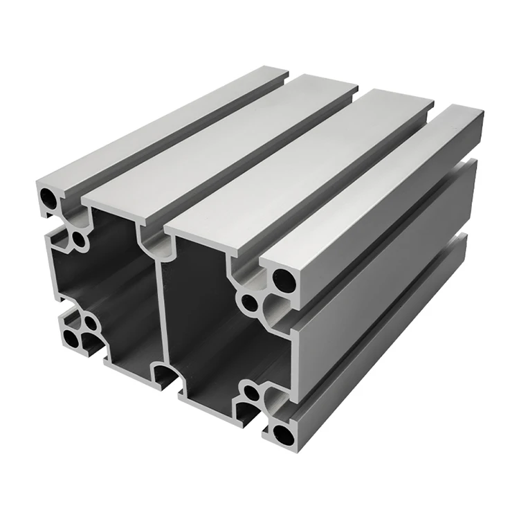 80120Mechanical Equipment Rack Aluminium Extrusion V-Slot Aluminum Profile CNC Linear Rail Mechanical Arm Aluminum Alloy Bracket factory