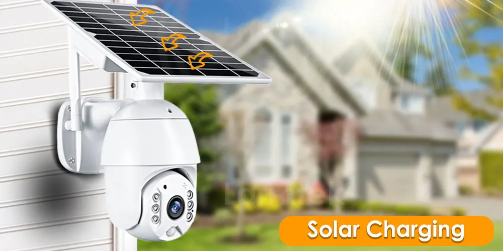 UBOX APP Camera 2MP WiFi 4G Solar PTZ camera IP surveillance 1080P 4G Wireless Panel Battery Power CCTV Solar Camera