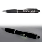 Pen Light Up Pen Oem Diy Black Gift Soft Touch Screen Custom Led Laser Logo Light Up Stylus Ball Pen