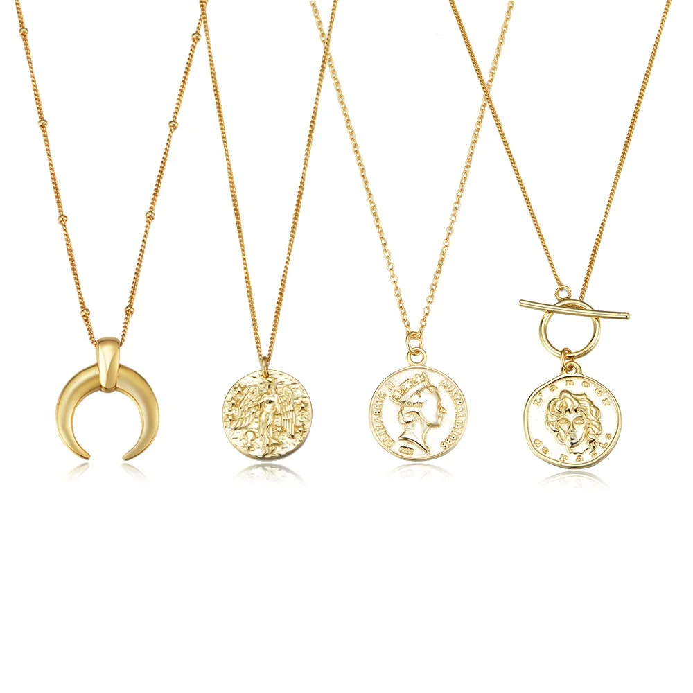 Women Medallion Vintage 925 Sterling 