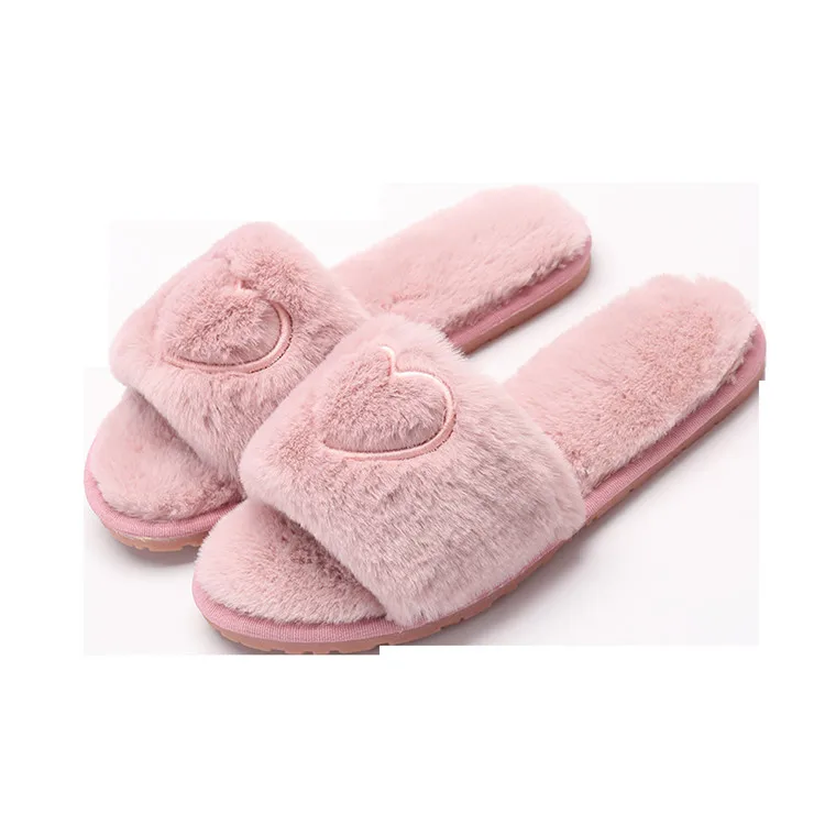 designer fuzzy slippers