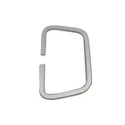 Bag Alloy Factory Direct Sale 30g 11.5cm Backpack Handle For Women's Bag Light Weight Flat Aluminum Alloy Handle