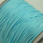 1.0mm 1.0mm Nylon Rattail Satin Silk Trim Cord Beading String For Chinese Knotting Kumihimo Jewelry Making
