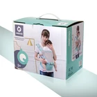 Baby Lumbar Buckle Custom 3D Knit Light Weight Dropshipping Breathable Foldable Private Label Baby Carrier
