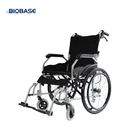 BIOBASE China Wheelchair Manual Rehabilitation Machine Aluminum Alloy Structure Wheelchair For Hospital