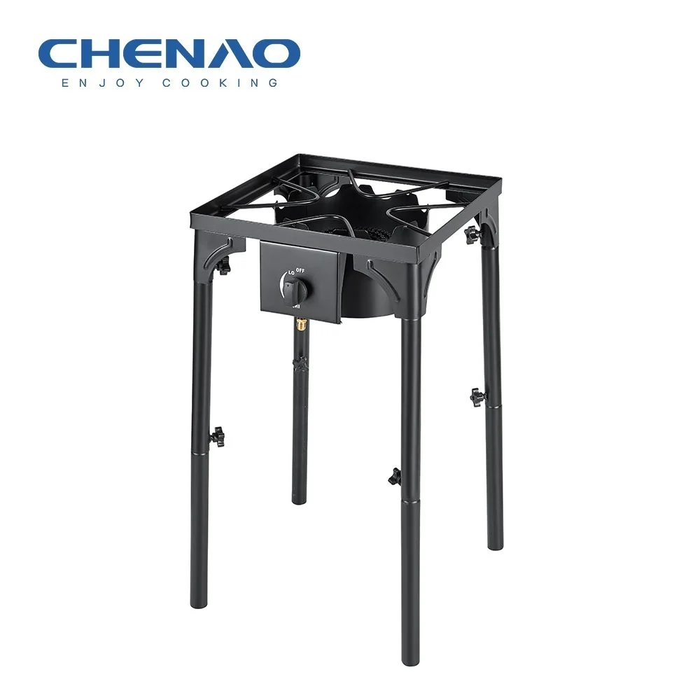 Alomejor Br/ûleur /à Gaz de Camping Br/ûleur de Cuisini/ère Pliable /à Deux Fours avec Sac de Rangement pour Le Camping Randonn/ée Pique-Nique Randonn/ée Barbecue