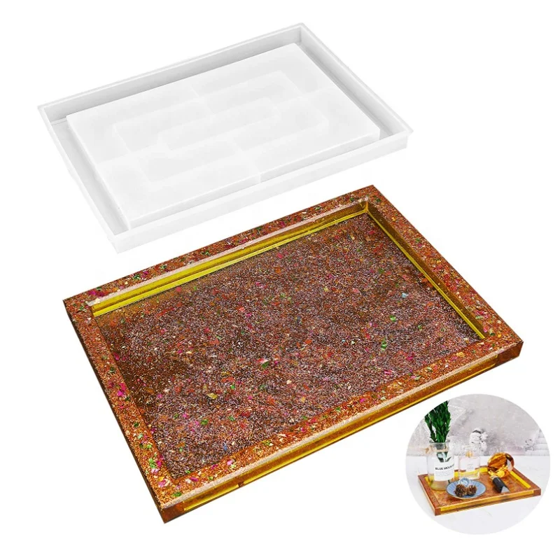 rectangle tray Personalised resin tray with business logo/ jewellery tray custom