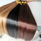 Hair 22inch Silky Prestretched Braiding Hair Bulk Jumbo Bone Straight Hair Bundle Crochet Braiding Hair Extension
