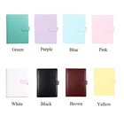 Book Paper Books And Notebooks A5 Pu Leather Binder Diary Book Loose-Leaf Journal Paper Notebook