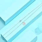 Pendant Birthday Party Jewelry 0-9 Numbers Pendant Necklace 925 Sterling Silver Brushed Arabic Number Gifts