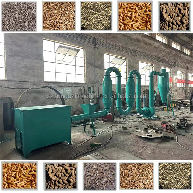 Biomass Pipe Hot Air Sawdust Rice Husk Dryer Biomass Wood Sawdust Dryer